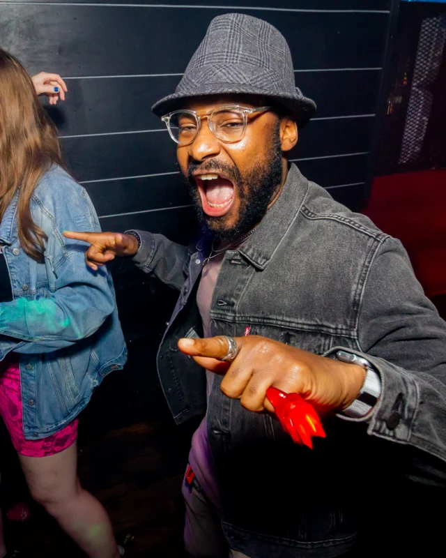 Hot Mess Dance Party on Ponce - January 2026 @ 404.EXE. Kimber + Tom Bruno were the DJs. Photo by @Hellacurious.