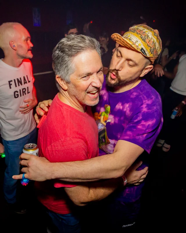 Hot Mess Dance Party on Ponce - January 2026 @ 404.EXE. Kimber + Tom Bruno were the DJs. Photo by @Hellacurious.