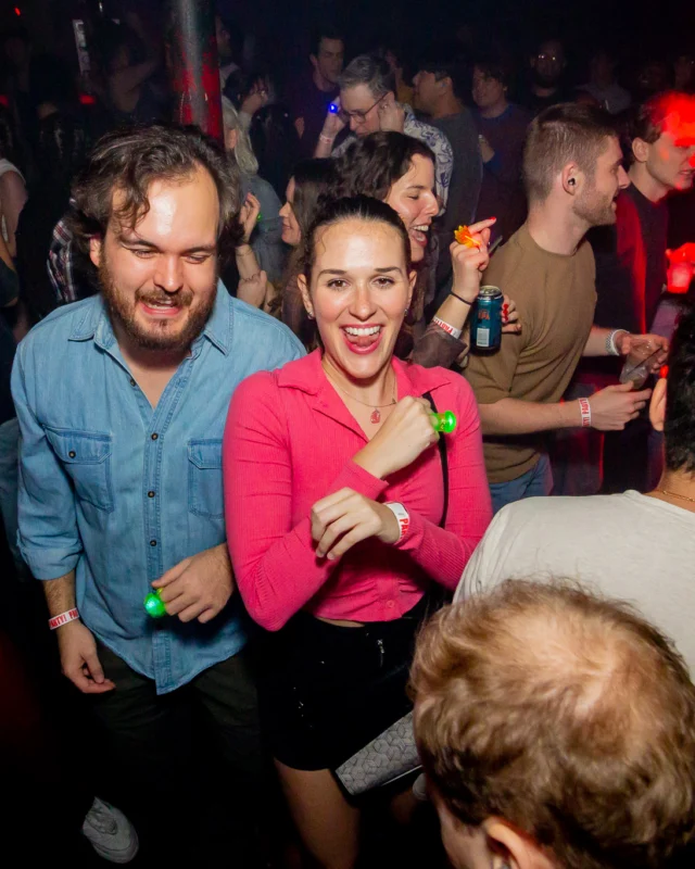 Hot Mess Dance Party on Ponce - January 2026 @ 404.EXE. Kimber + Tom Bruno were the DJs. Photo by @Hellacurious.