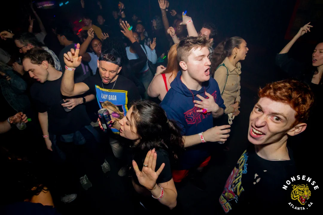 Hot Mess Dance Party on Ponce - January 2026 @ 404.EXE. Kimber + Tom Bruno were the DJs. Photo by @Hellacurious.
