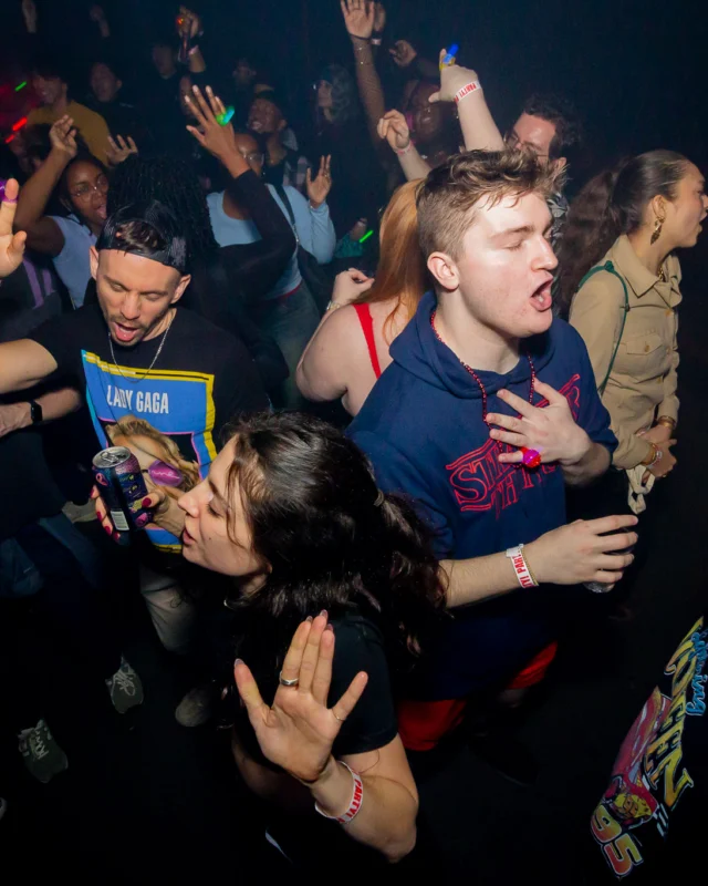 Hot Mess Dance Party on Ponce - January 2026 @ 404.EXE. Kimber + Tom Bruno were the DJs. Photo by @Hellacurious.