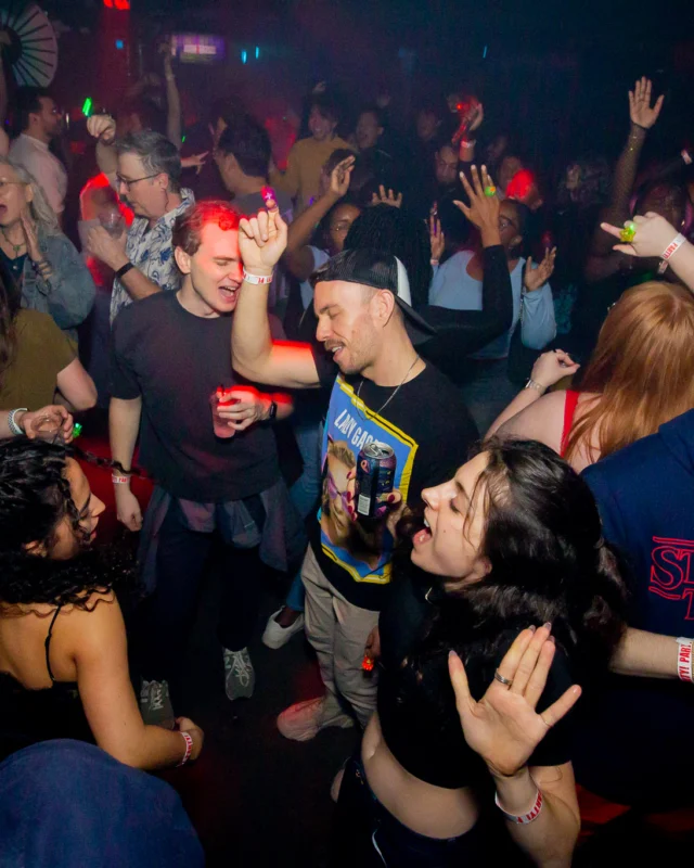 Hot Mess Dance Party on Ponce - January 2026 @ 404.EXE. Kimber + Tom Bruno were the DJs. Photo by @Hellacurious.