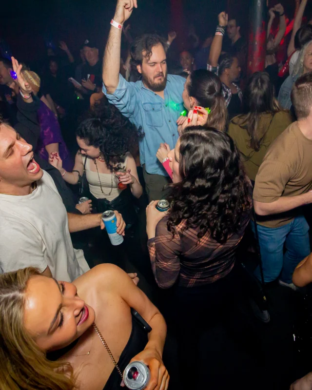 Hot Mess Dance Party on Ponce - January 2026 @ 404.EXE. Kimber + Tom Bruno were the DJs. Photo by @Hellacurious.