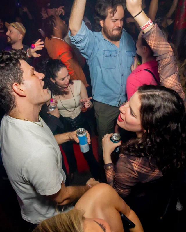 Hot Mess Dance Party on Ponce - January 2026 @ 404.EXE. Kimber + Tom Bruno were the DJs. Photo by @Hellacurious.