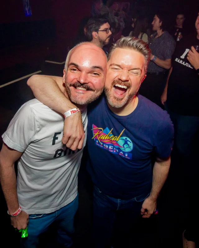 Hot Mess Dance Party on Ponce - January 2026 @ 404.EXE. Kimber + Tom Bruno were the DJs. Photo by @Hellacurious.