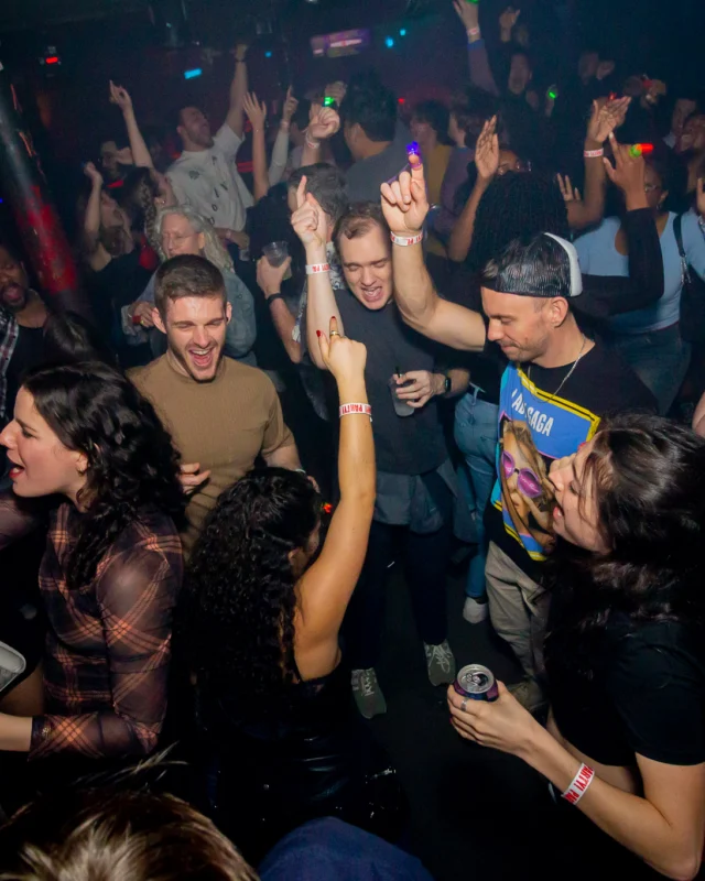 Hot Mess Dance Party on Ponce - January 2026 @ 404.EXE. Kimber + Tom Bruno were the DJs. Photo by @Hellacurious.