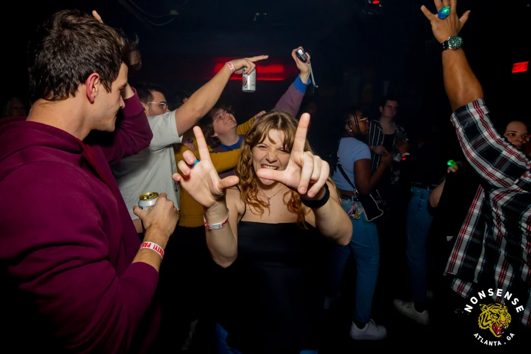Hot Mess Dance Party on Ponce - January 2026 @ 404.EXE. Kimber + Tom Bruno were the DJs. Photo by @Hellacurious.