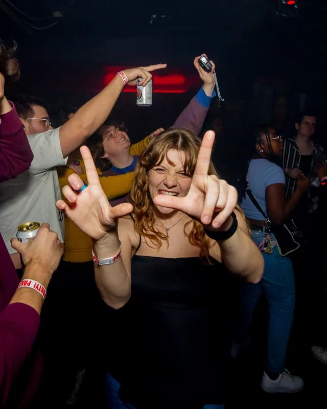 Hot Mess Dance Party on Ponce - January 2026 @ 404.EXE. Kimber + Tom Bruno were the DJs. Photo by @Hellacurious.