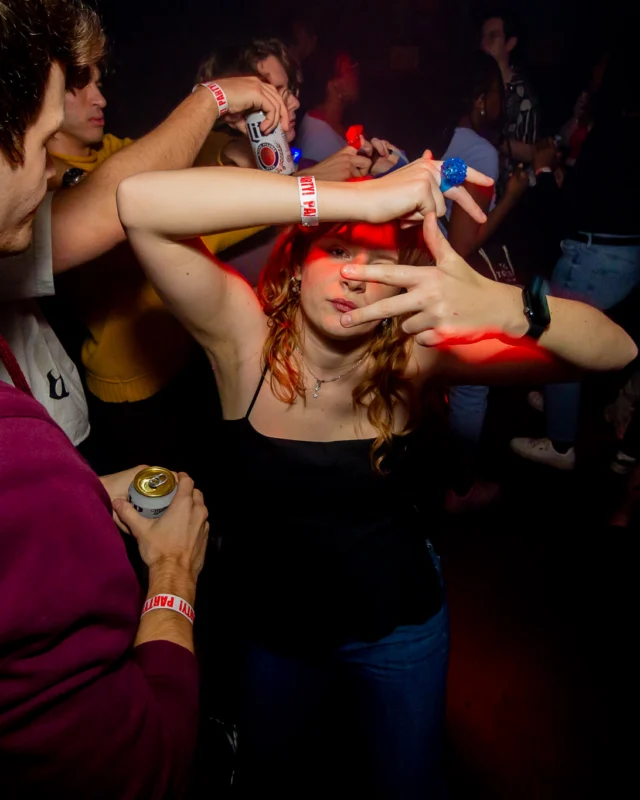Hot Mess Dance Party on Ponce - January 2026 @ 404.EXE. Kimber + Tom Bruno were the DJs. Photo by @Hellacurious.