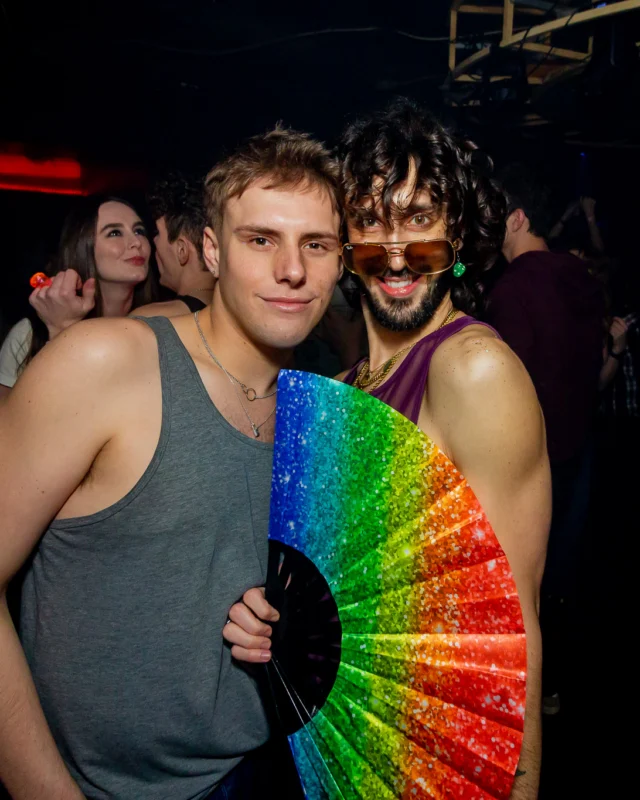 Hot Mess Dance Party on Ponce - January 2026 @ 404.EXE. Kimber + Tom Bruno were the DJs. Photo by @Hellacurious.