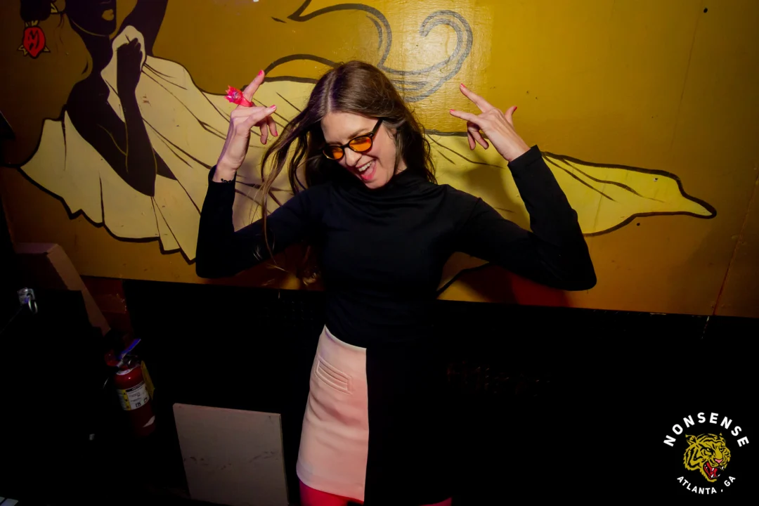 Hot Mess Dance Party on Ponce - January 2026 @ 404.EXE. Kimber + Tom Bruno were the DJs. Photo by @Hellacurious.