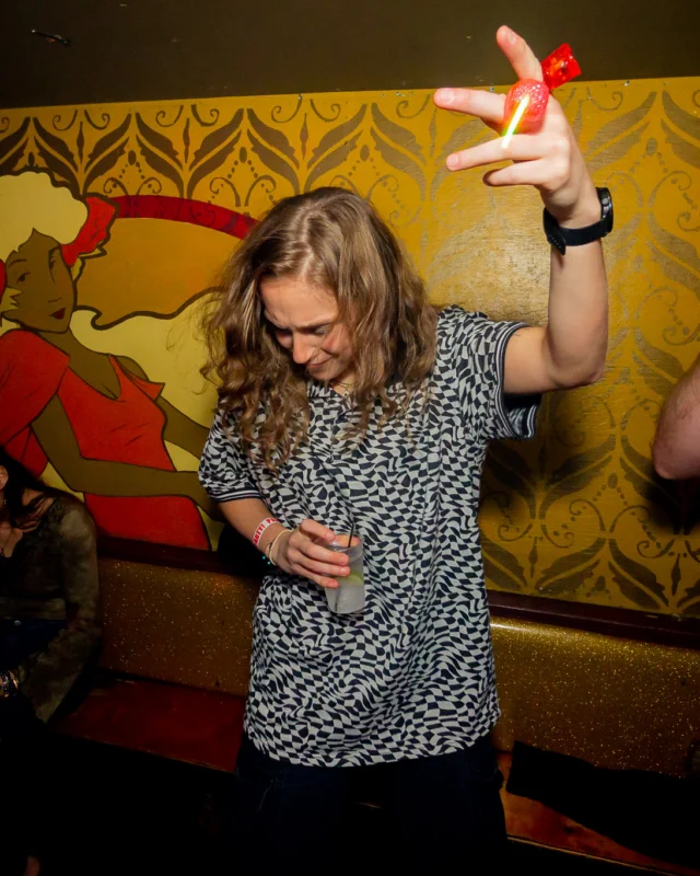 Hot Mess Dance Party on Ponce - January 2026 @ 404.EXE. Kimber + Tom Bruno were the DJs. Photo by @Hellacurious.