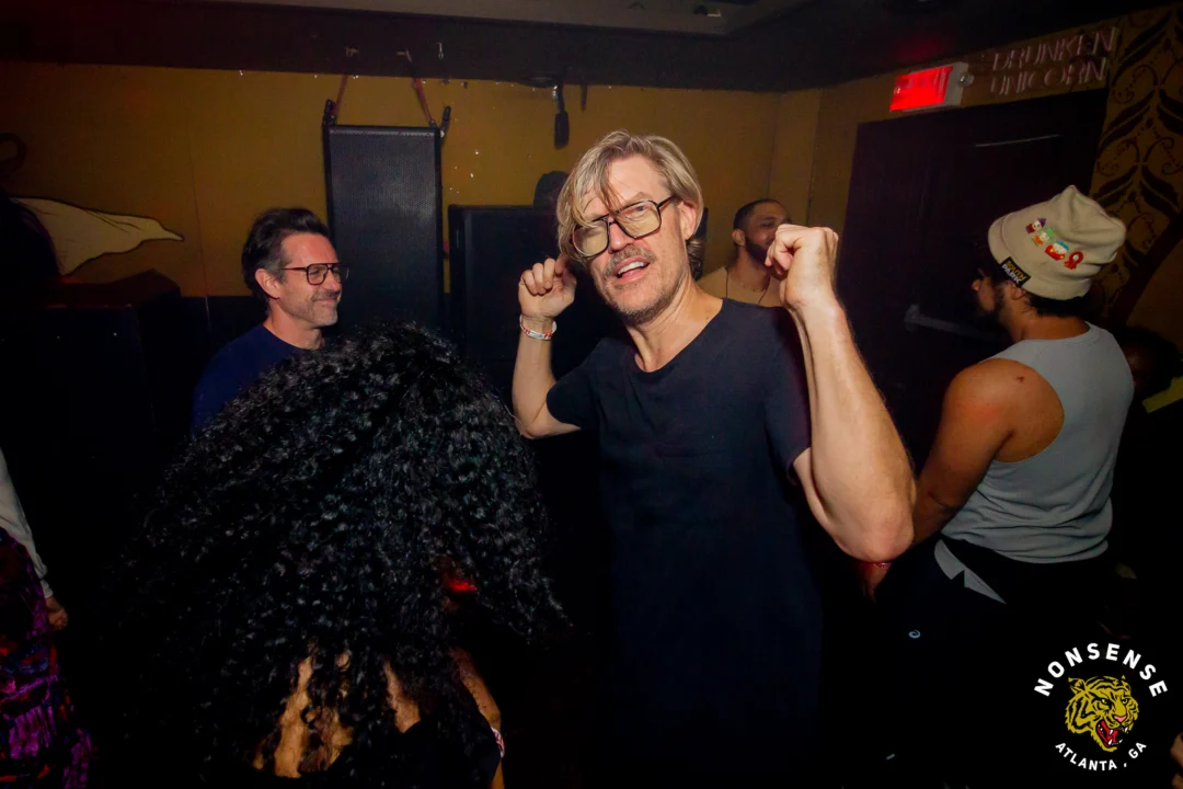Hot Mess Dance Party on Ponce - January 2026 @ 404.EXE. Kimber + Tom Bruno were the DJs. Photo by @Hellacurious.