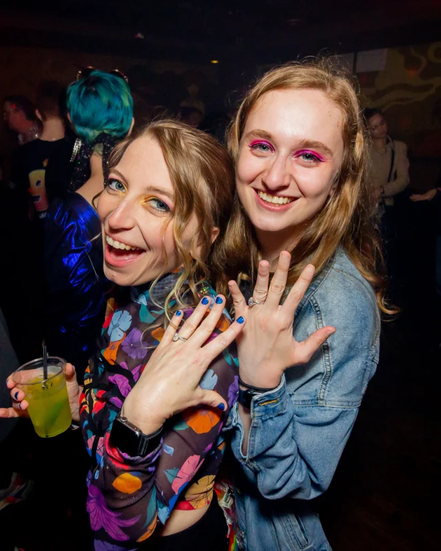 Hot Mess Dance Party on Ponce - January 2026 @ 404.EXE. Kimber + Tom Bruno were the DJs. Photo by @Hellacurious.