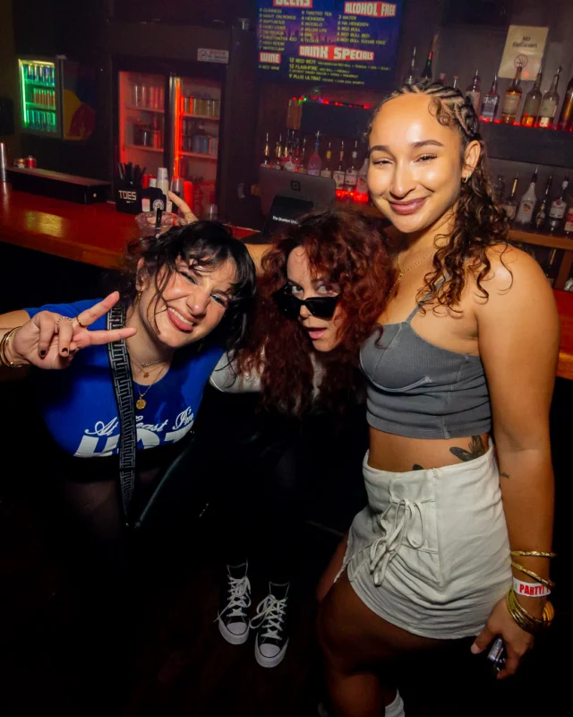 Hot Mess Dance Party on Ponce - January 2026 @ 404.EXE. Kimber + Tom Bruno were the DJs. Photo by @Hellacurious.