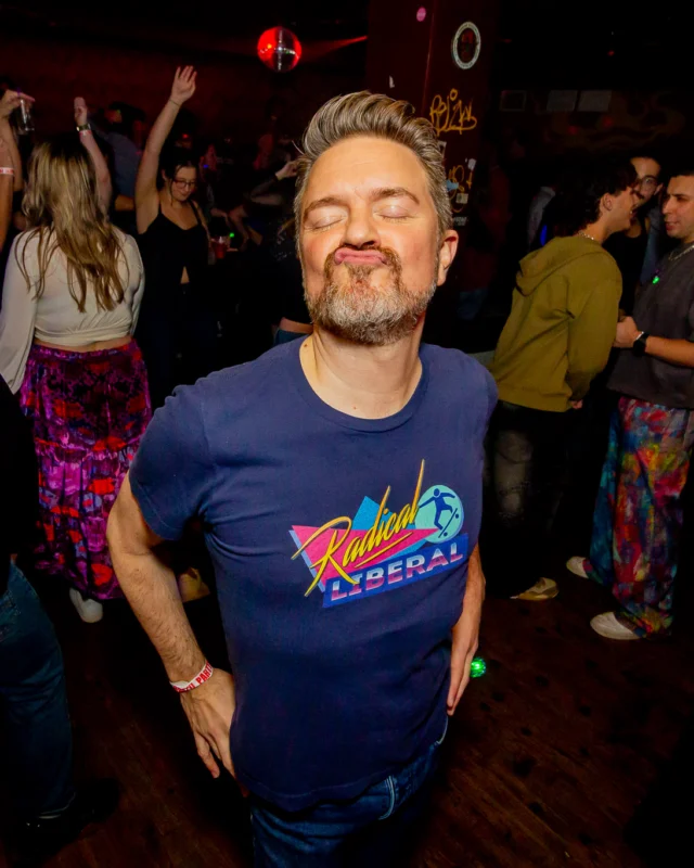 Hot Mess Dance Party on Ponce - January 2026 @ 404.EXE. Kimber + Tom Bruno were the DJs. Photo by @Hellacurious.