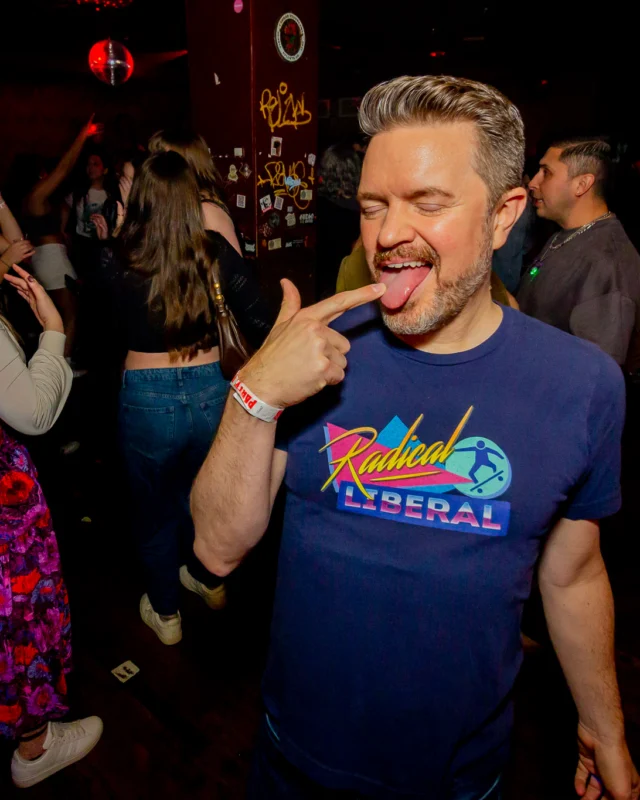 Hot Mess Dance Party on Ponce - January 2026 @ 404.EXE. Kimber + Tom Bruno were the DJs. Photo by @Hellacurious.