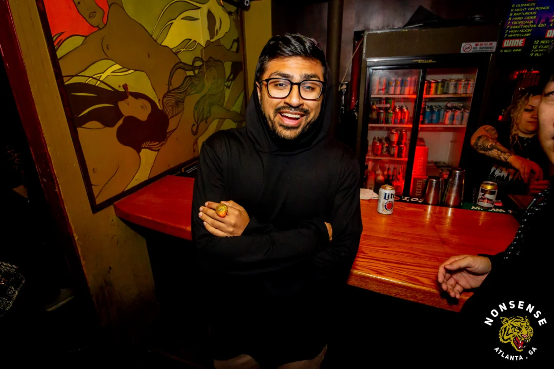 Hot Mess Dance Party on Ponce - January 2026 @ 404.EXE. Kimber + Tom Bruno were the DJs. Photo by @Hellacurious.