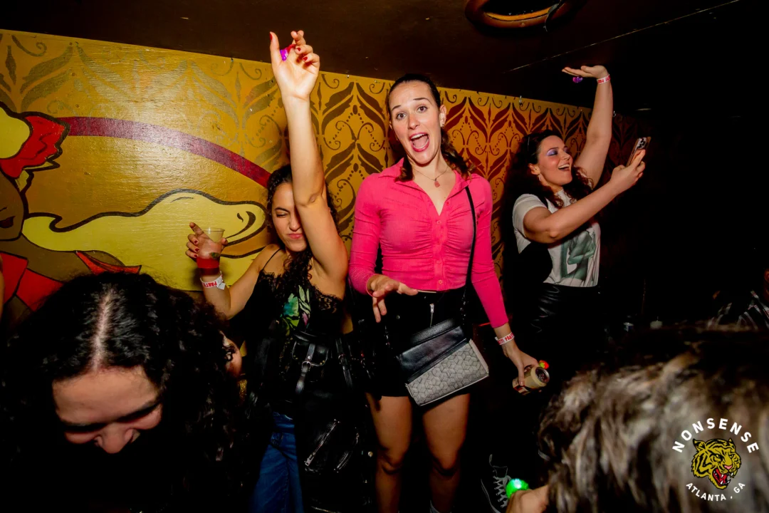 Hot Mess Dance Party on Ponce - January 2026 @ 404.EXE. Kimber + Tom Bruno were the DJs. Photo by @Hellacurious.