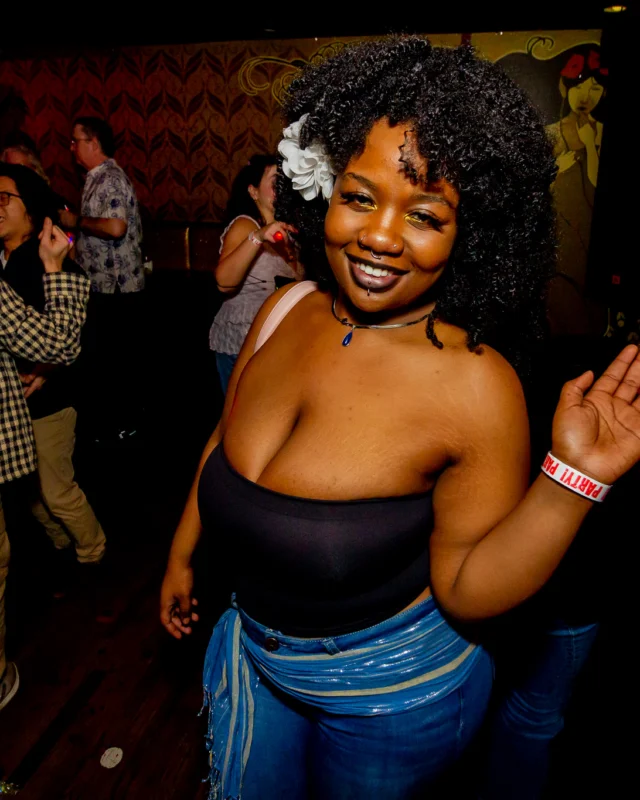 Hot Mess Dance Party on Ponce - January 2026 @ 404.EXE. Kimber + Tom Bruno were the DJs. Photo by @Hellacurious.