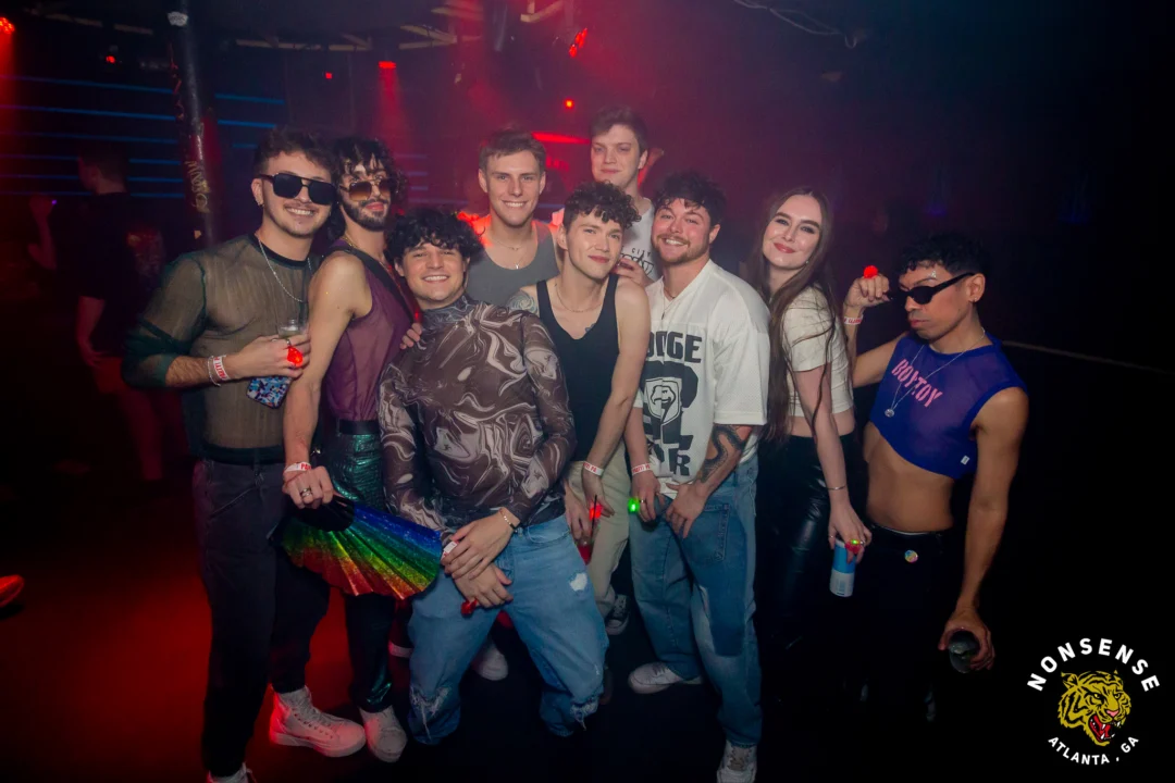 Hot Mess Dance Party on Ponce - January 2026 @ 404.EXE. Kimber + Tom Bruno were the DJs. Photo by @Hellacurious.