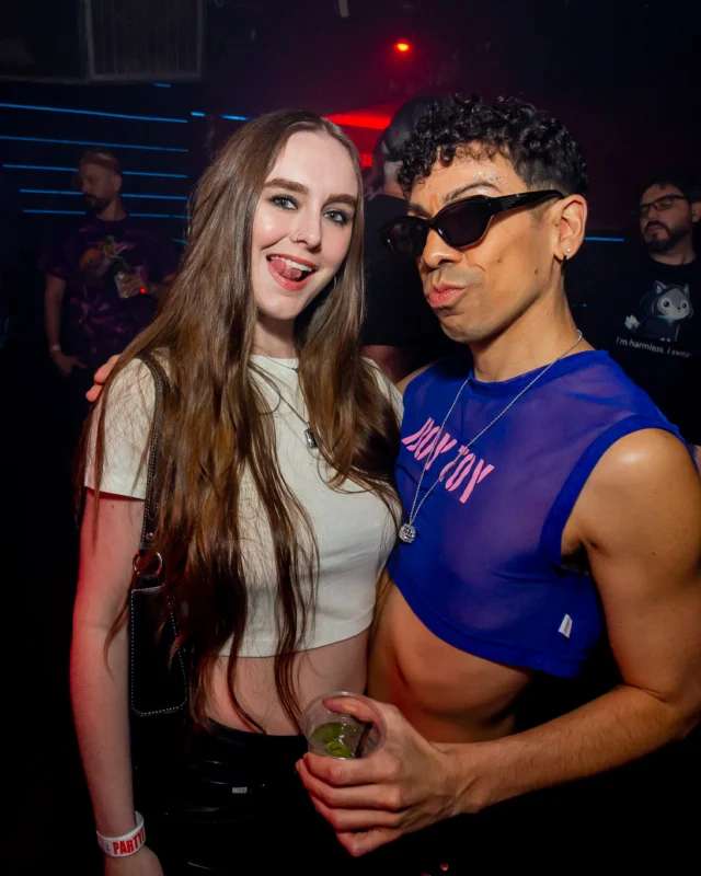 Hot Mess Dance Party on Ponce - January 2026 @ 404.EXE. Kimber + Tom Bruno were the DJs. Photo by @Hellacurious.