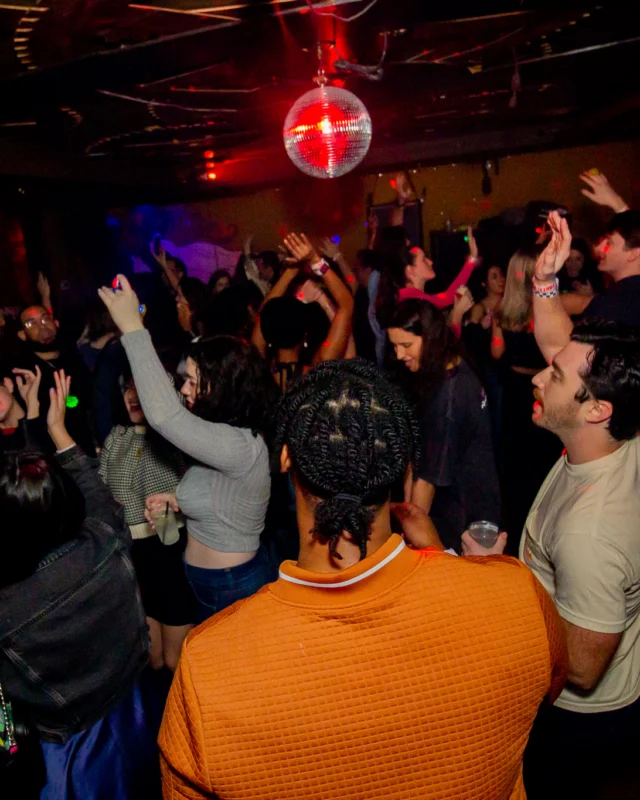 Hot Mess Dance Party on Ponce - January 2026 @ 404.EXE. Kimber + Tom Bruno were the DJs. Photo by @Hellacurious.