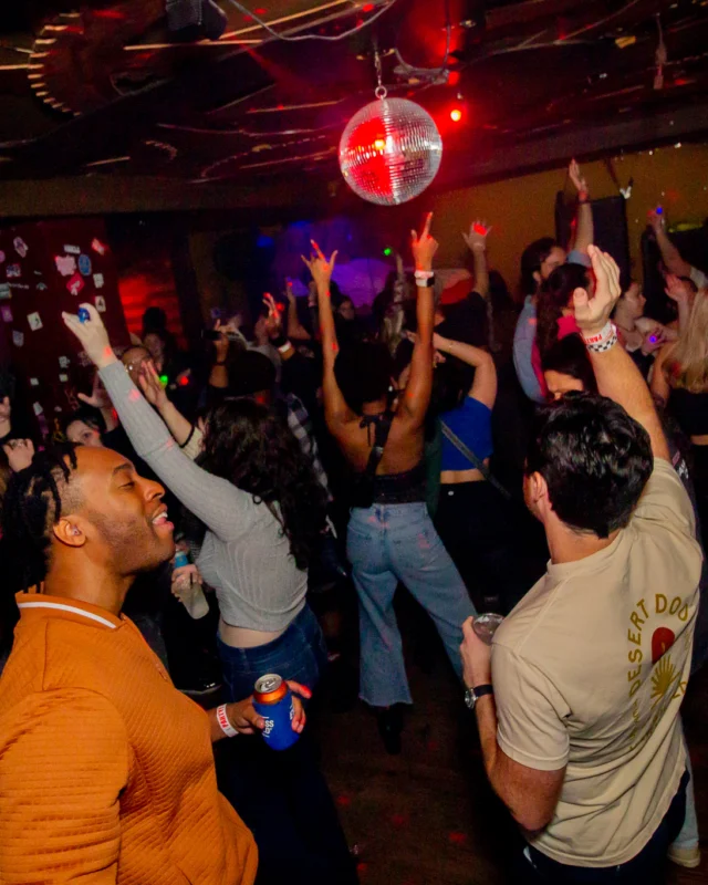 Hot Mess Dance Party on Ponce - January 2026 @ 404.EXE. Kimber + Tom Bruno were the DJs. Photo by @Hellacurious.