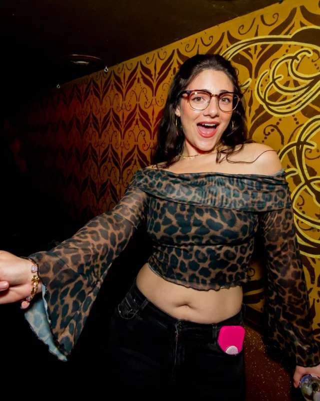 Hot Mess Dance Party on Ponce - January 2026 @ 404.EXE. Kimber + Tom Bruno were the DJs. Photo by @Hellacurious.
