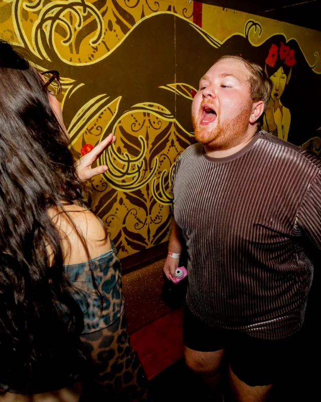 Hot Mess Dance Party on Ponce - January 2026 @ 404.EXE. Kimber + Tom Bruno were the DJs. Photo by @Hellacurious.