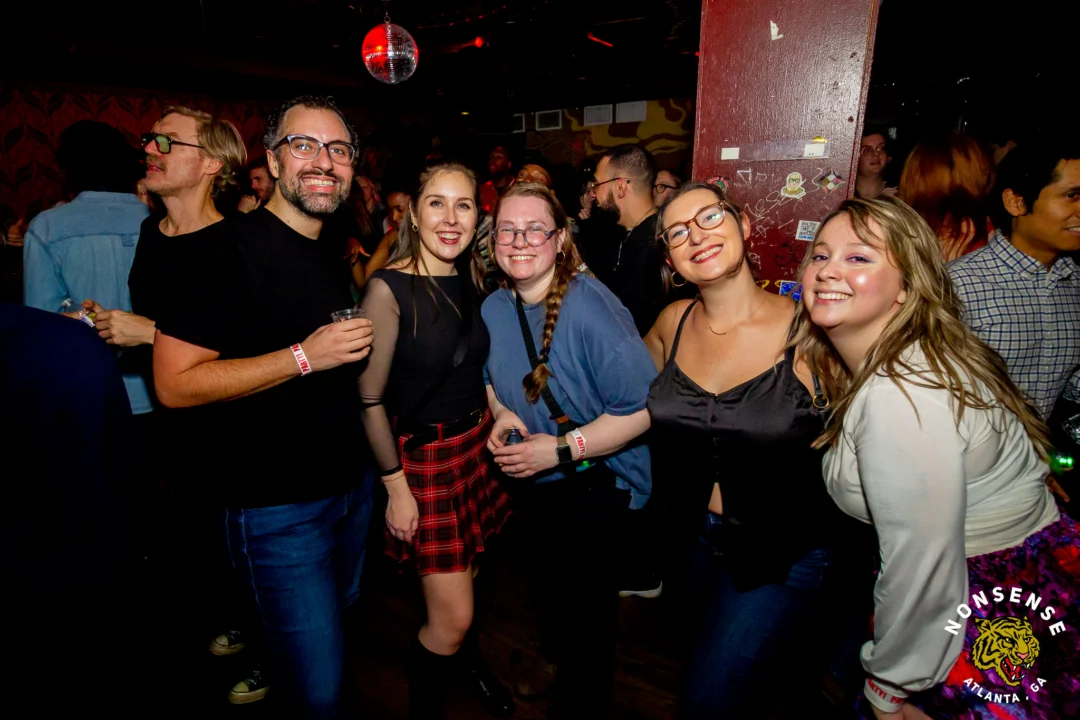 Hot Mess Dance Party on Ponce - January 2026 @ 404.EXE. Kimber + Tom Bruno were the DJs. Photo by @Hellacurious.