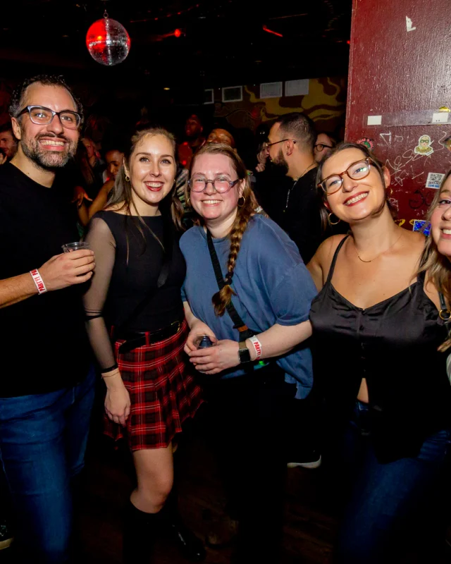 Hot Mess Dance Party on Ponce - January 2026 @ 404.EXE. Kimber + Tom Bruno were the DJs. Photo by @Hellacurious.