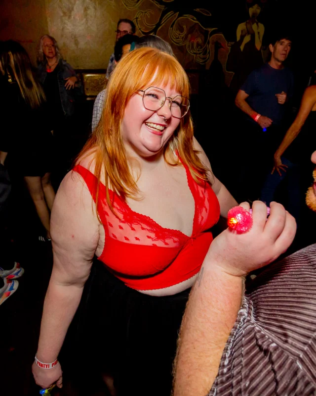 Hot Mess Dance Party on Ponce - January 2026 @ 404.EXE. Kimber + Tom Bruno were the DJs. Photo by @Hellacurious.