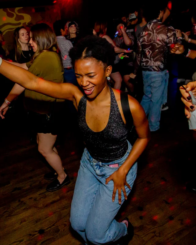 Hot Mess Dance Party on Ponce - January 2026 @ 404.EXE. Kimber + Tom Bruno were the DJs. Photo by @Hellacurious.