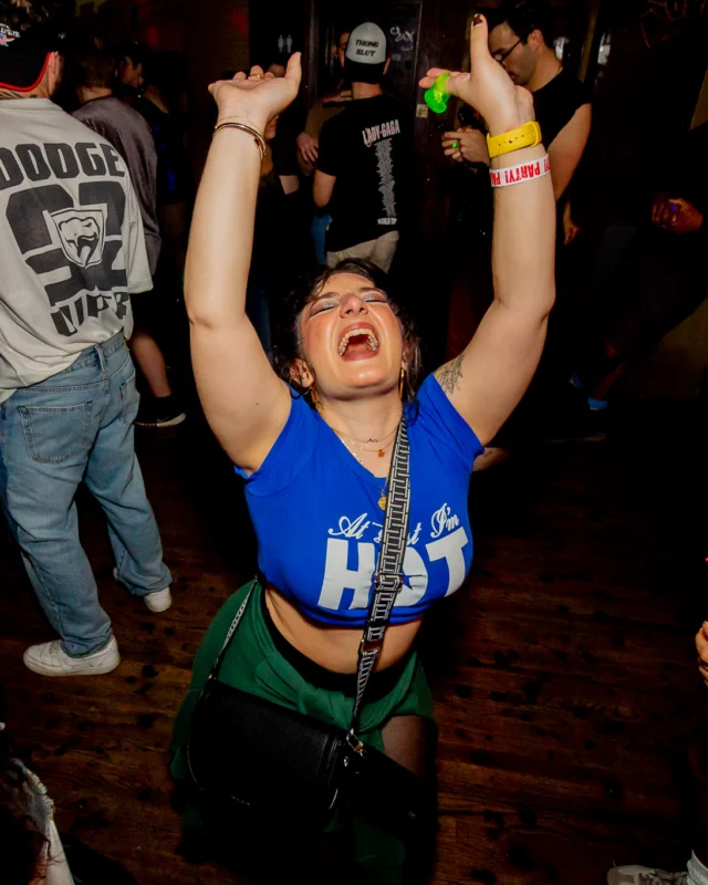 Hot Mess Dance Party on Ponce - January 2026 @ 404.EXE. Kimber + Tom Bruno were the DJs. Photo by @Hellacurious.