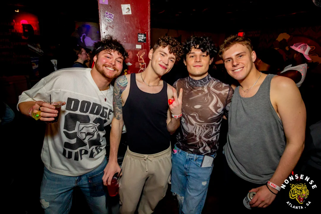 Hot Mess Dance Party on Ponce - January 2026 @ 404.EXE. Kimber + Tom Bruno were the DJs. Photo by @Hellacurious.