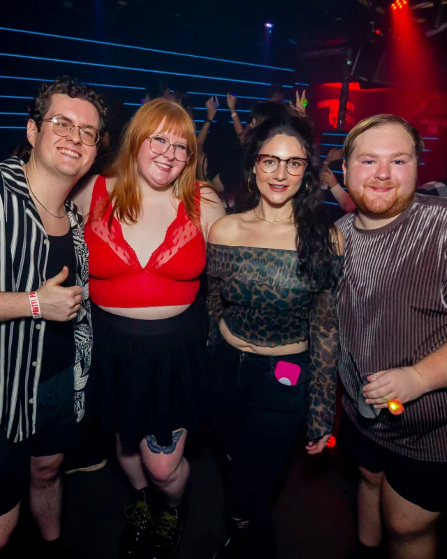 Hot Mess Dance Party on Ponce - January 2026 @ 404.EXE. Kimber + Tom Bruno were the DJs. Photo by @Hellacurious.