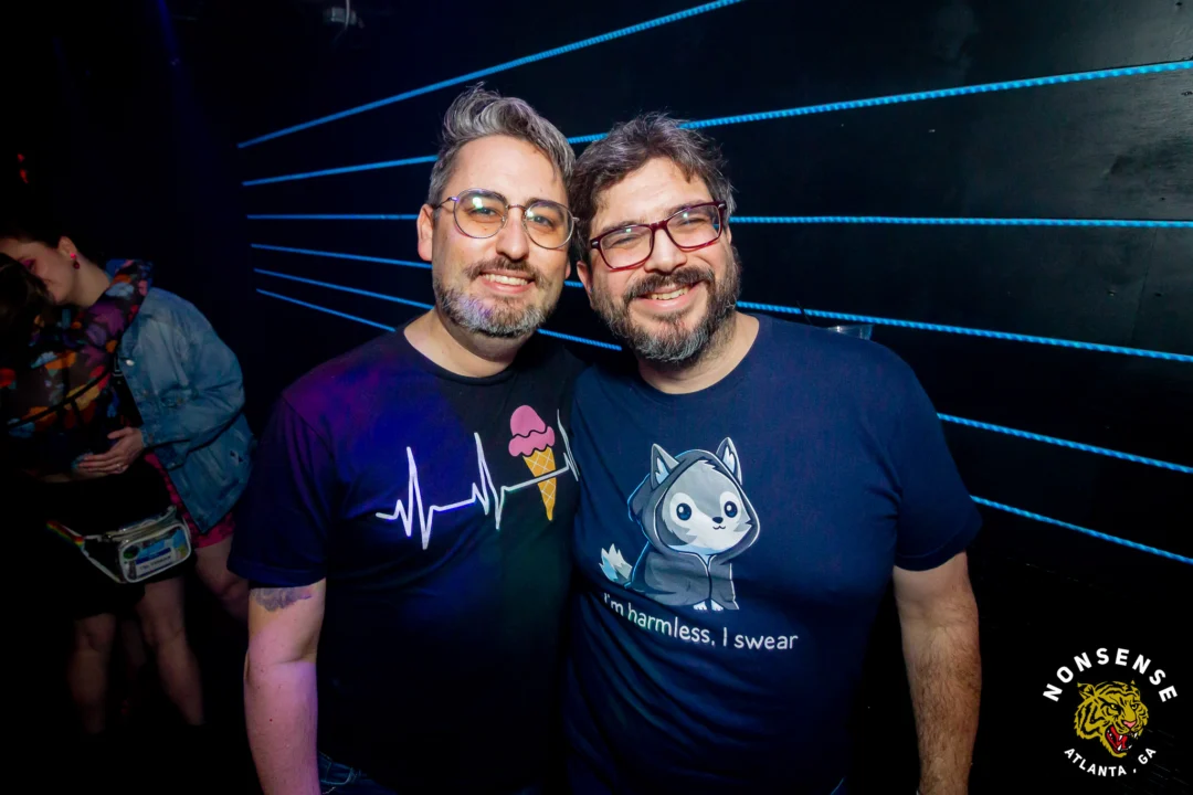 Hot Mess Dance Party on Ponce - January 2026 @ 404.EXE. Kimber + Tom Bruno were the DJs. Photo by @Hellacurious.