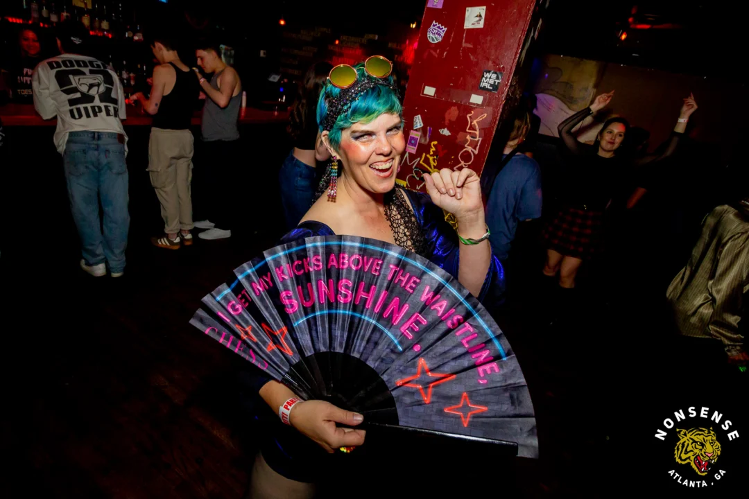 Hot Mess Dance Party on Ponce - January 2026 @ 404.EXE. Kimber + Tom Bruno were the DJs. Photo by @Hellacurious.