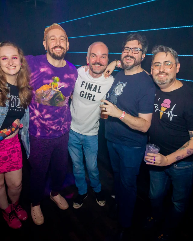 Hot Mess Dance Party on Ponce - January 2026 @ 404.EXE. Kimber + Tom Bruno were the DJs. Photo by @Hellacurious.