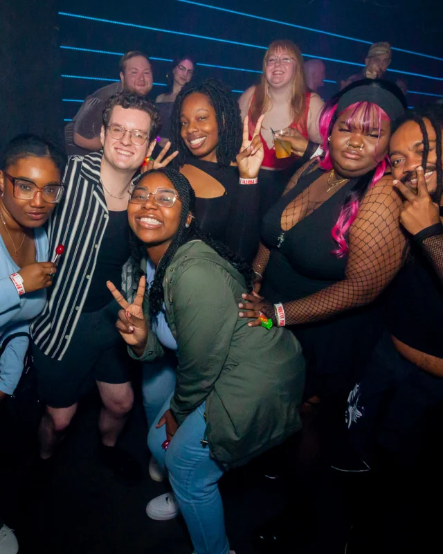 Hot Mess Dance Party on Ponce - January 2026 @ 404.EXE. Kimber + Tom Bruno were the DJs. Photo by @Hellacurious.