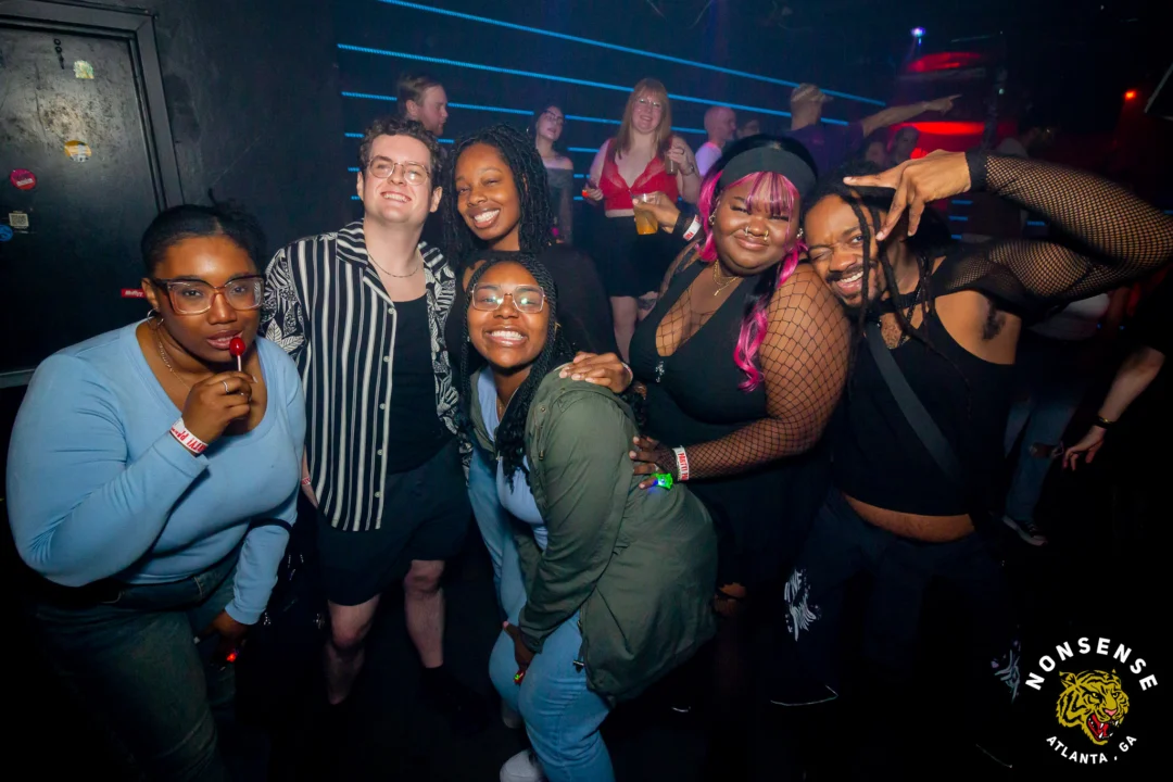 Hot Mess Dance Party on Ponce - January 2026 @ 404.EXE. Kimber + Tom Bruno were the DJs. Photo by @Hellacurious.