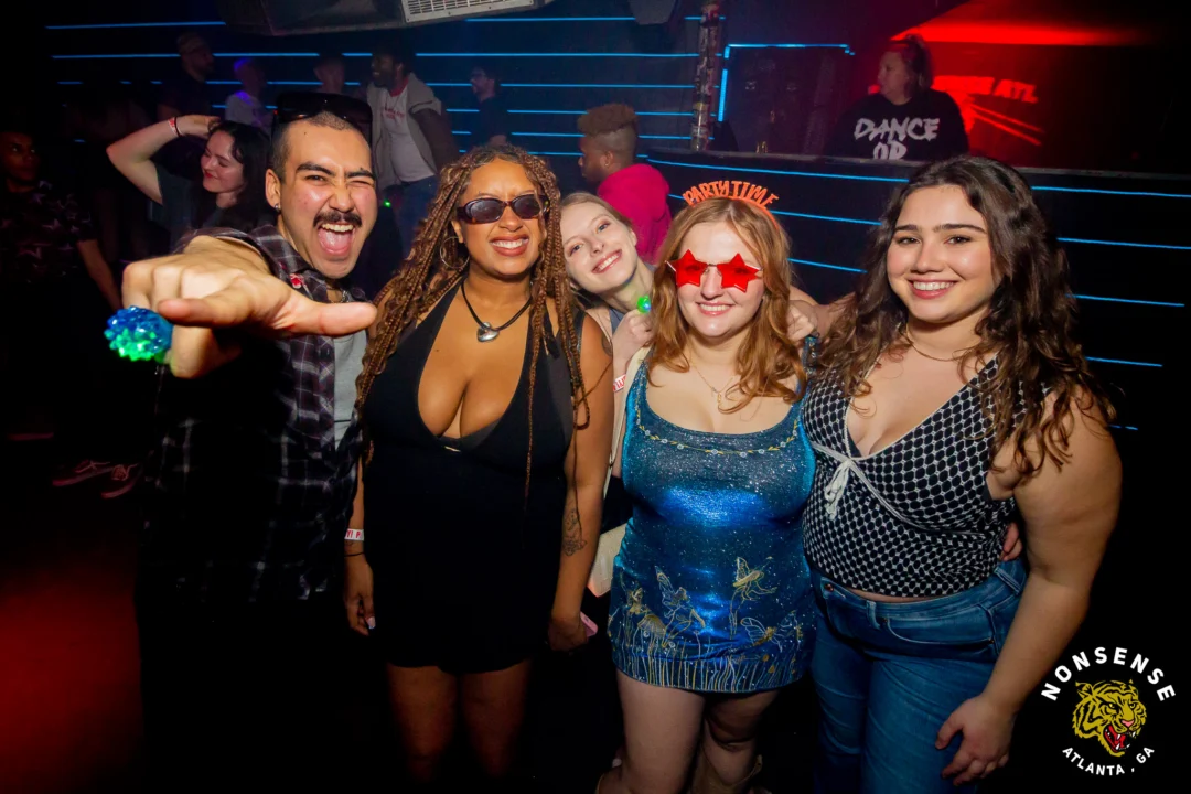 Hot Mess Dance Party on Ponce - January 2026 @ 404.EXE. Kimber + Tom Bruno were the DJs. Photo by @Hellacurious.