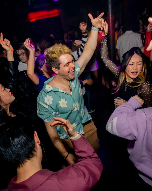 Hot Mess dance pop party - Feb 2026 - first Saturday of the month at 404.exe - Kimber was the DJ - Photo by @hellacurious