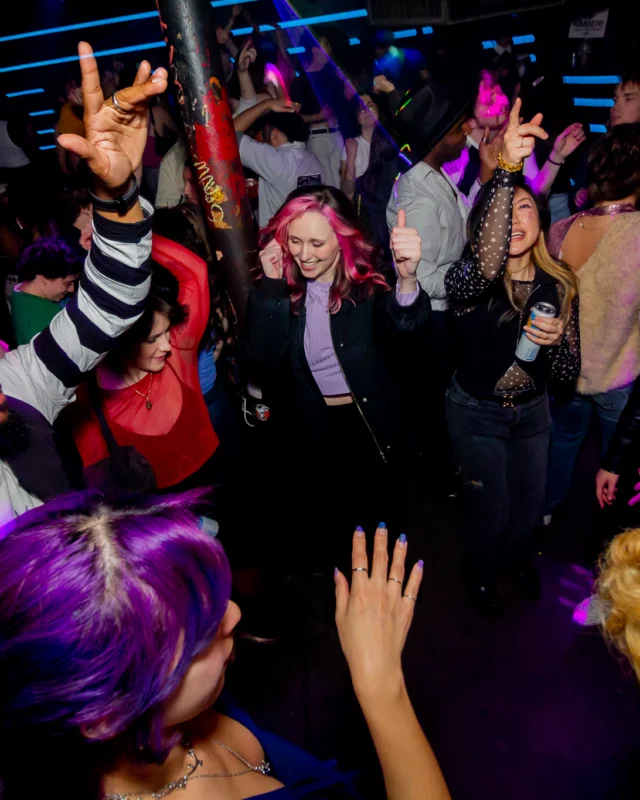 Hot Mess dance pop party - Feb 2026 - first Saturday of the month at 404.exe - Kimber was the DJ - Photo by @hellacurious