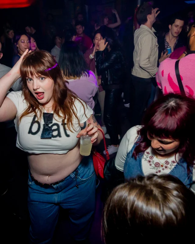 Hot Mess dance pop party - Feb 2026 - first Saturday of the month at 404.exe - Kimber was the DJ - Photo by @hellacurious