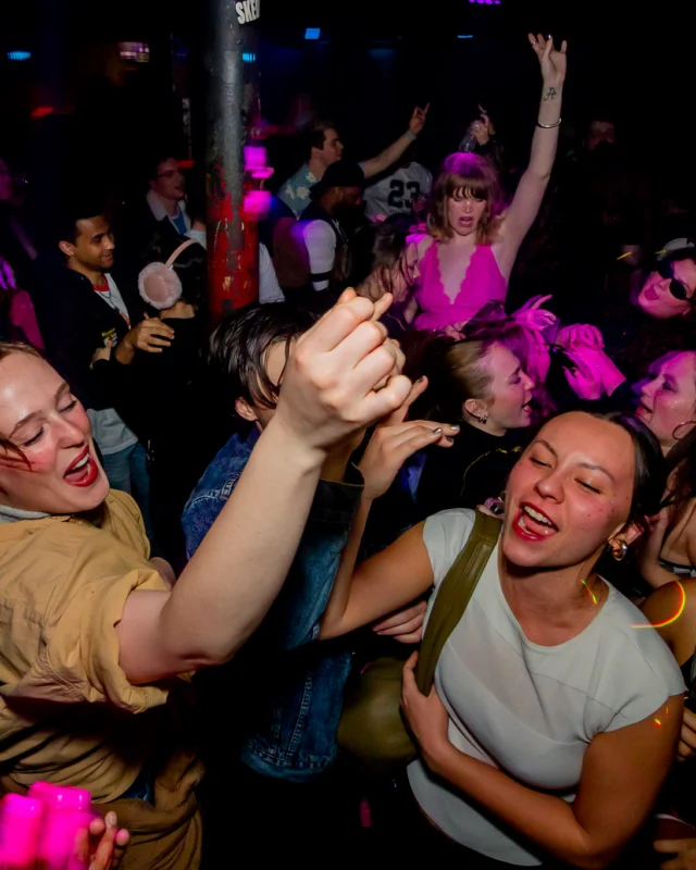 Hot Mess dance pop party - Feb 2026 - first Saturday of the month at 404.exe - Kimber was the DJ - Photo by @hellacurious