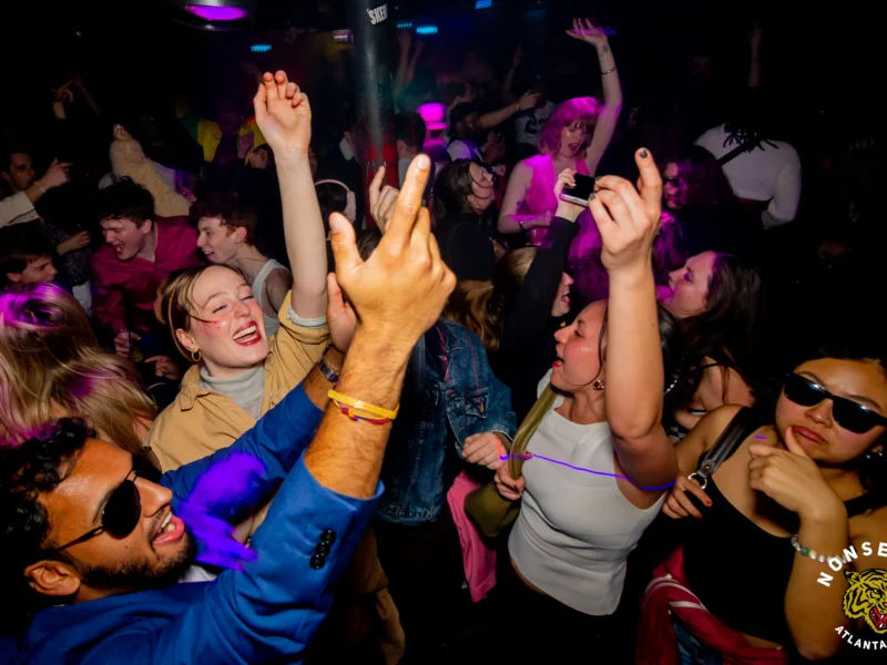 Hot Mess dance pop party - Feb 2026 - first Saturday of the month at 404.exe - Kimber was the DJ - Photo by @hellacurious