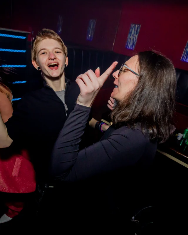 Hot Mess dance pop party - Feb 2026 - first Saturday of the month at 404.exe - Kimber was the DJ - Photo by @hellacurious