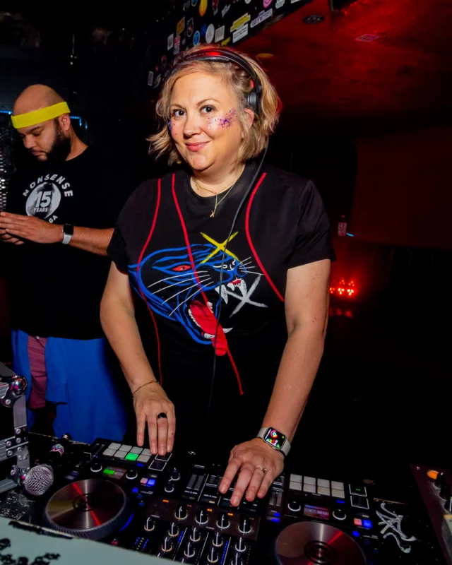 Hot Mess dance pop party - Feb 2026 - first Saturday of the month at 404.exe - Kimber was the DJ - Photo by @hellacurious